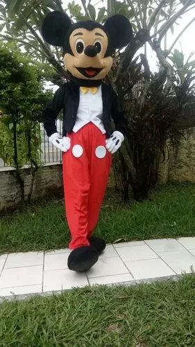 Fantasia Mascote Minnie Super Luxo