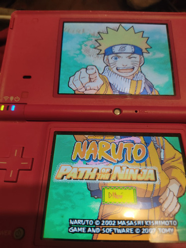 2 Juegos Para Nintendo Ds Naruto Ninja Destiny Y Path Ninja (Usado)