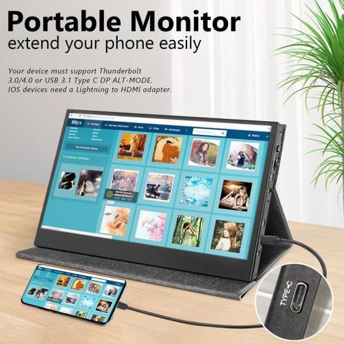 Wanlusiri Mini Monitor De 11,6 Polegadas Tela Raspberry Pi