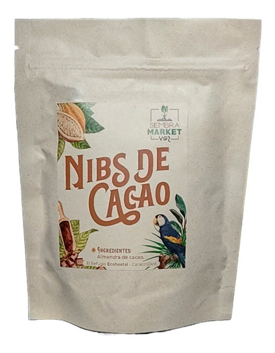 Cacao Nibs Natural Sin Azucar