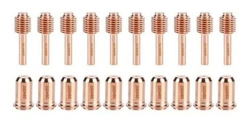 220480/220478 Bico + Eletrodo Pmx30 - Kit 20 Pçs