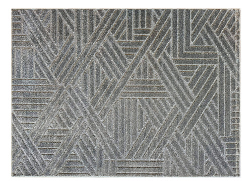 Alfombra Carpeta Origen 100x150 Relieve Piramide Modern Gris Ancho 100 Cm Diseño De La Tela Moderno Largo 150 Cm