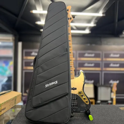 Contrabaixo Strinberg Jbs155ad Ob 5 Cordas Preto Jazz Bass