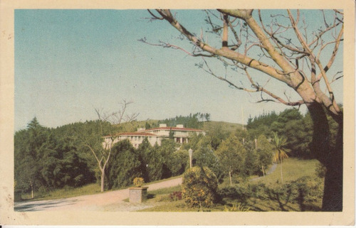 1965 Minas Lavalleja Postal Con Vista Parque Vacaciones Ute 