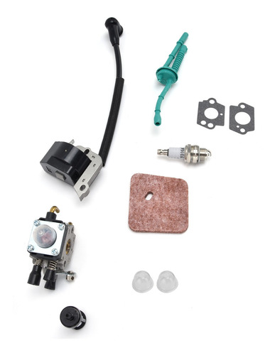 Kit De Carburador Bobina De Encendido Para Stihl Fs55 Fs38 F