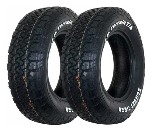 Kit 2 Pneu 255/55r19 Sunset All Terrain T/a Owl 10pr