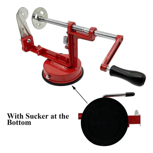 Máquina Cortar Batata Espiral Legumes Fatiador Chips Slicer
