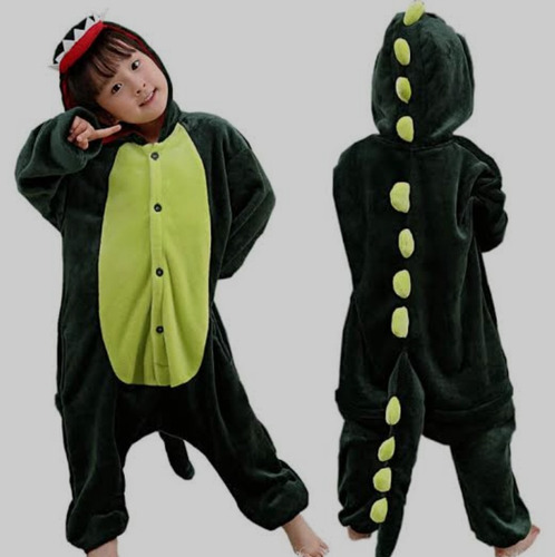 Pijama C/cierre Dinosaurio, Stitch, Sulivan, Spaiderman