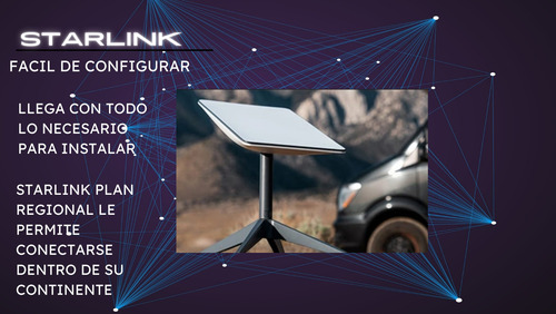 Kit Starlink Antena Satelital