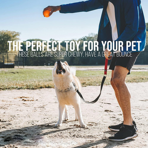 Kaiker Pelotas Para Perros Indestructibles, De Goma Sólid...