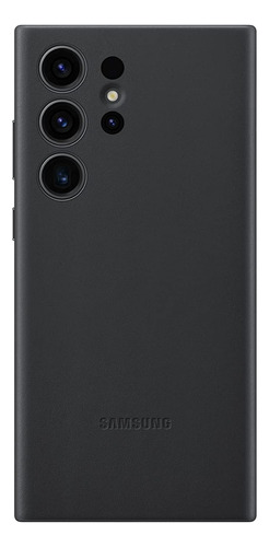 Funda Samsung Original Para Galaxy S23 Ultra , Cuero Negro 