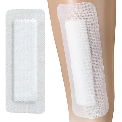 Apósito Adhesivo Estéril 10x15cm Caja 25 Unids Apósito Medico Apósitos Estériles Para Cubrimiento De Heridas, Suturas Marin 25 Unidades De Apósitos Para Emergencias, Primeros Auxilios, Heridas, Curas