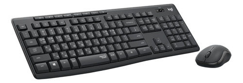 Combo Teclado Y Mouse Logitech Mk295 Silent Wireless Español