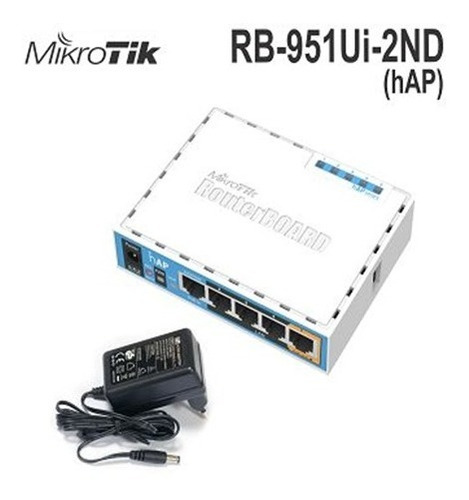 Mikrotik Rb951 Ui-2nd Hap 650 Mhz,64 Ram Routerboard L4
