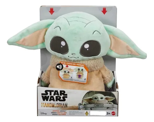 Star Wars The Mandalorian Baby Yoda Grogu Peluche The Child 28 cm