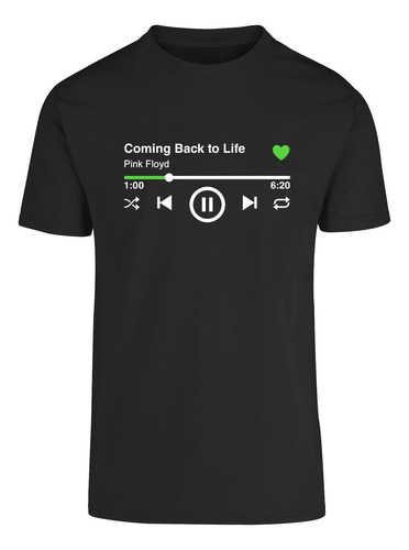 Playera Musical Pink Floyd | Coming Back To Life