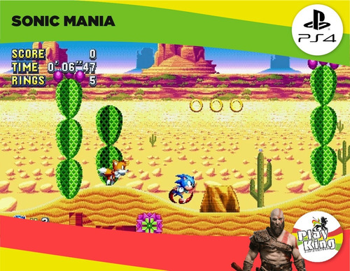 Imagen 6 de 8 de Sonic Mania Ps4 Fisico Sellado Original Playking