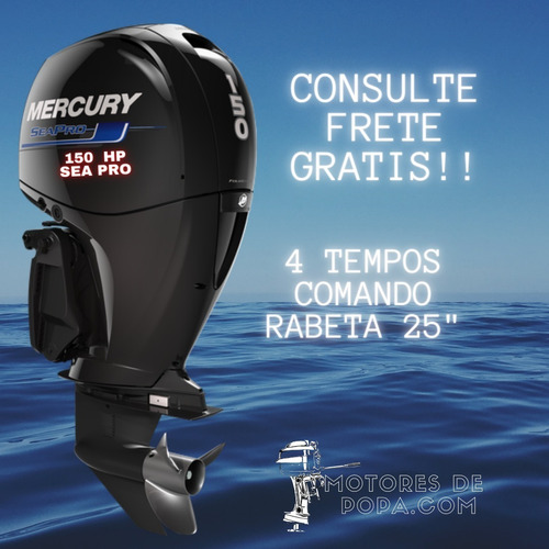 Imagem 16 de 21 de Motor De Popa De 115 Hp Sea Mercury 3 Anos Garantia