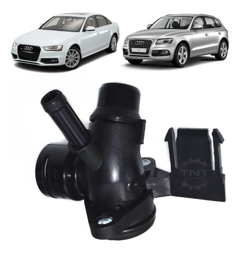 Flange D'aguá Cabeçote Audi A4 2.0 Tfsi 2012 2013 2014