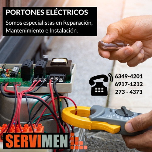 Portones Eléctricos - Instalación | Mantenimiento | Reparaci