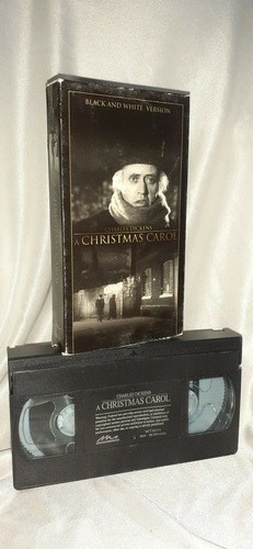 Antiguo Vhs  A Christmas Carol Charles Dickens En Inglés 
