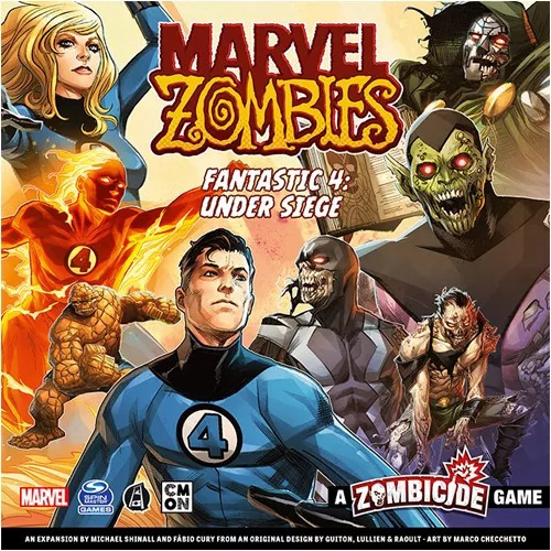 Cmon Marvel Zombies: Fantastic4 Under Siege Zombicide Expan