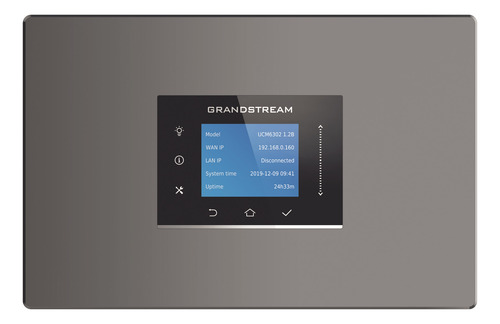 Switch Conmutador Grandstream Ucm6302 De 3 Puertos Rj45