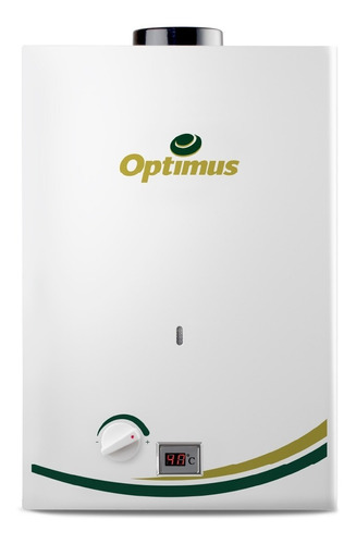 Calentador De Agua Optimus Oi-05display,1 Serv,4l/min Gasnat Color Blanco Tipo de gas GN