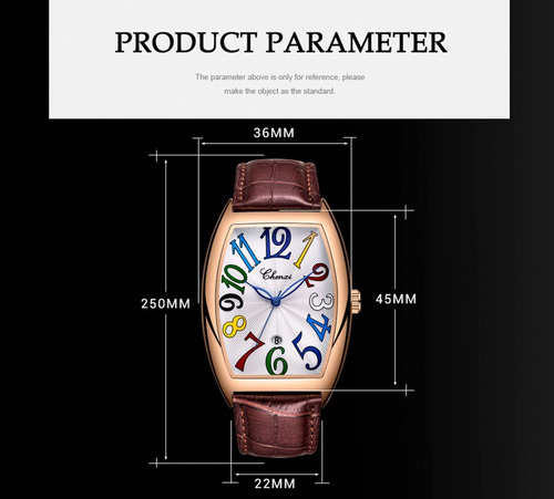 Reloj De Cuarzo Chenxi 8217 Para Hombre, Colorido, Digital,