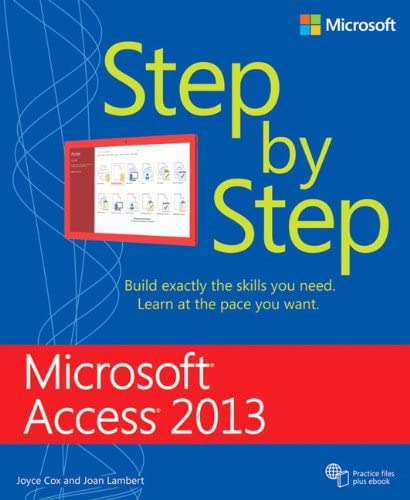 Libro:  Microsoft Access 2013 Step By Step