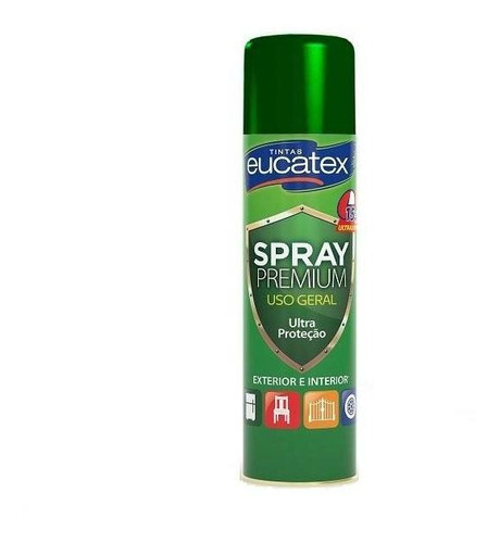 Imagem 1 de 1 de Tinta Spray Multiuso Premium Verde Escuro 400ml Eucatex