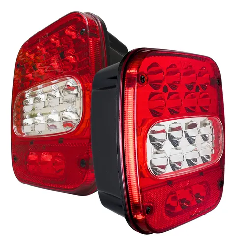 comprar Par Lanterna Traseira Led Caminhão Ford Cargo 12v, 24volts