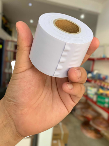 Cinta Momia Pvc Aire Acondicionado Blanca 15 Mts Minisplit