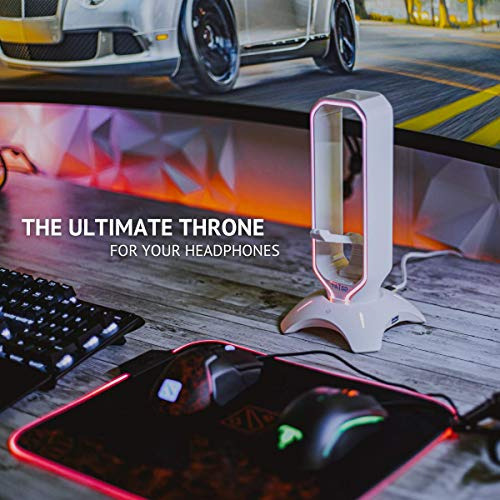Soporte Auriculares Gamer Elastico De Mouse Concentrador Us