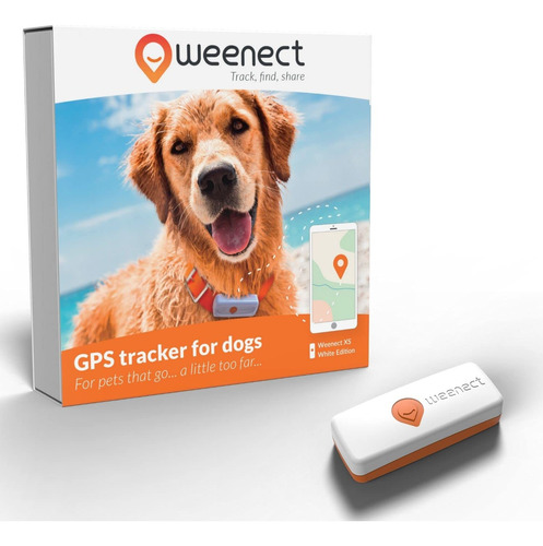 Rastreador Gps Para Perro Weenect Xs Edicion Blanca 2023 Ma