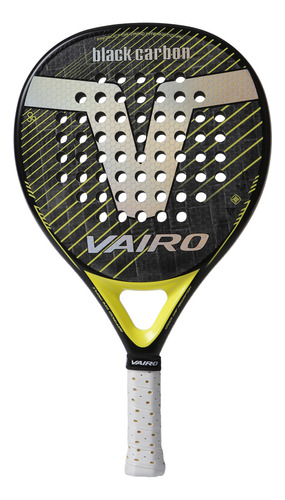 Paleta De Padel Vairo Black Carbon Speed