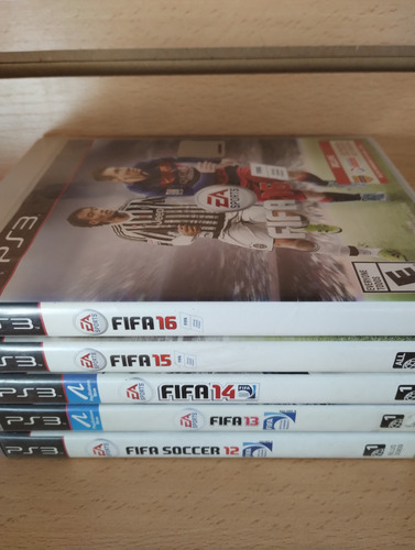 Fifa 12 13 14 15 16 Ps3 5 Discos (Usado)