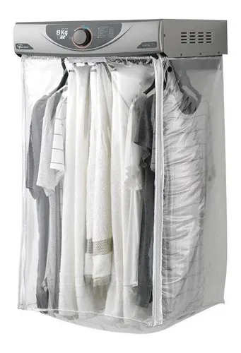 Secadora de roupa Fischer 8kg suspensa silver cinza