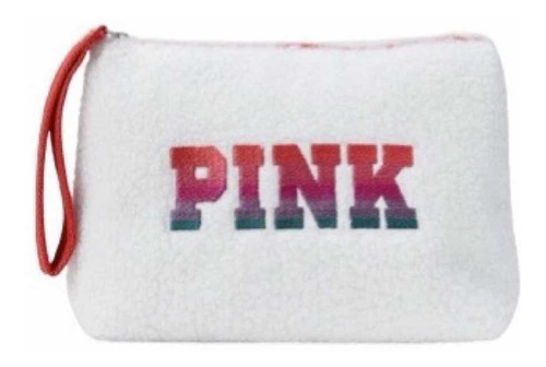 Bolsa Victorias Secret Pink Cosmetiquera Sherpa Neceser
