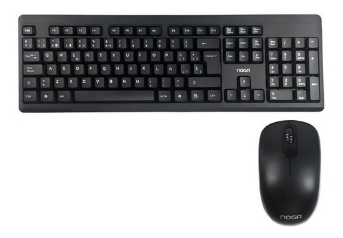 Teclado Mouse Inalambrico Pc Smart Tv Kit Combo Noga S5100