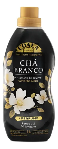 Amaciante Concentrado Coala Laundry - Chá Branco 1l