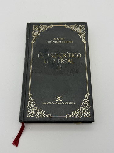 Teatro Crítico Universal Tomo 1 Benito Jerónimo Feijoo (Usado)