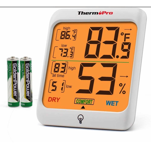 Higrometro Thermopro Indicador De Humedad Y Temperatura