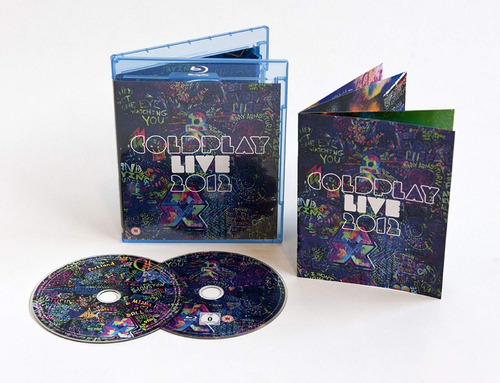 Coldplay Live 2012 Blu Ray + Cd Nuevo Importado Stock
