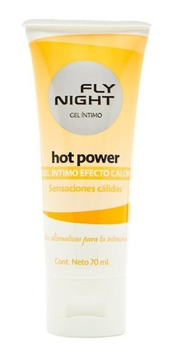 Gel Fly Night Lubricante Intimo Calor 70 Ml Hombre Mujer