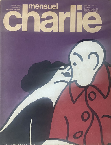 Charlie Nº 87 Revista Comic Francia, Catherine Copy 1976 K5