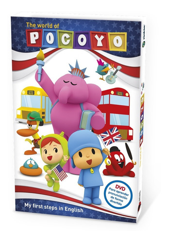 The World Of Pocoyo: Inglés Para Niños (6 Libros + Dvd)