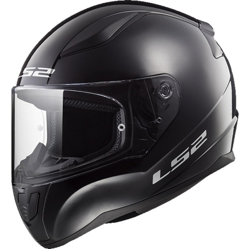 Casco Moto Ls2 Ff353 Rapid Solid Negro Mate The Doctor Parts