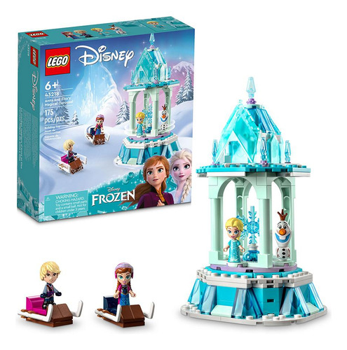 Lego Disney Carrossel Da Anna E Da Elsa 43218 (175 Peças)