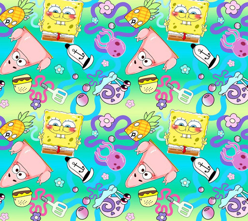 Traje De Baño Transparencia Completo Bob Esponja Dama Mujer
